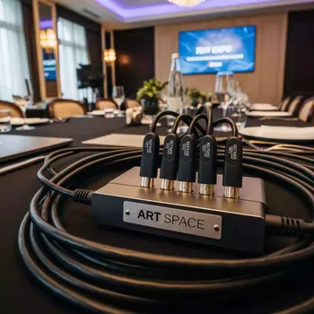 Аренда Кабели HDMI для конференции в ресторане «La Terrazza» — ART SPACE