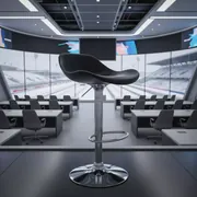 Аренда Стул барный черный Bombo на Сочи Автодроме — ART SPACE