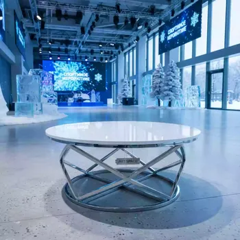 Аренда Журнальный стол Homer silver white в City Park Hotel Sochi — ART SPACE