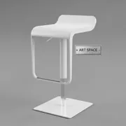 Аренда Стул барный белый Button в Rodina Grand Hotel & SPA — ART SPACE