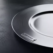 Аренда Тарелка подстановочная Bellini Silver шар 28 см в санатории «Металлург» — ART SPACE