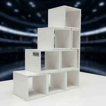 Аренда Комплект стеллажей Step 1.4.2.3 белый в Сириус Арене — ART SPACE