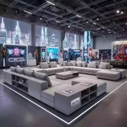 Аренда Мебельная группа светло серый Royal Family July XXL в Alpha Sirius — ART SPACE