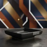 Аренда Блюдце для соуса черное квадратное в Grand Karat Sochi — ART SPACE
