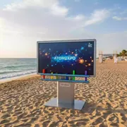 Аренда Рельсовый меловой комплект Skilo с интерактивной доской на пляже «Ривьера» — ART SPACE