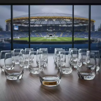 Аренда Бокал прозрачный ЭВАНС без канта 390 мл в VK Stadium Sirius — ART SPACE