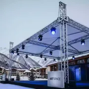 Аренда Крыша односкатная элеваторная 8х10 м в Rixos Krasnaya Polyana — ART SPACE