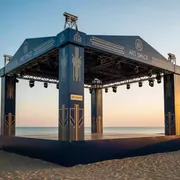 Аренда Конструкция сценическая крыша 6х4 м на пляже «Маяк» — ART SPACE