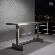 Аренда Подстолье барное металлическое Stylus на теплоходе «Дагомыс» — ART SPACE