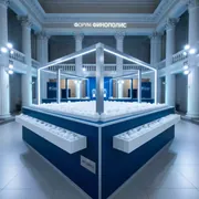 Аренда Тир снежковый новогодний в Зимнем театре — ART SPACE