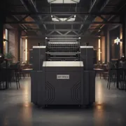 Аренда Ризограф дупликатор Riso A2 S 9181 в ресторане «Voda» — ART SPACE