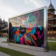 Аренда Видеостена EXELL EXPD WA55AB05 55 4х4 в этно-парке «Моя Россия» — ART SPACE