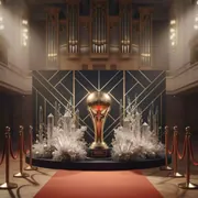 Аренда Фотозона футбольная в Зале органной и камерной музыки — ART SPACE