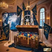 Аренда Декораций для пиратской вечеринки Radisson Hotel Rosa Khutor — ART SPACE
