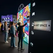 Аренда Аттракцион Виртуальное граффити на пляже «Маяк» — ART SPACE