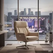 Аренда Кресла руководителя CLG 630 LXH B Beige в ледовой арене «Шайба» — ART SPACE