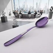 Аренда Ложка столовая фиолетовая Sapporo 200 мм в Alpha Sirius — ART SPACE