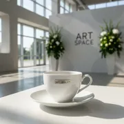 Аренда Чайная пара Verona фарфоровая 0,48 л в Pullman Sochi Centre — ART SPACE