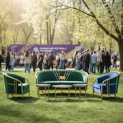 Аренда Комплект лаунж мебели Mojo в парке «Ривьера» — ART SPACE