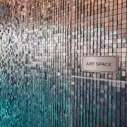 Аренда Фотозона из пайеток для конференции в санатории «Русь» — ART SPACE