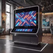 Аренда Стена интерактивная Interactive Project Спортбол с проектором в корпусе в ресторане «Баран-Рапан» — ART SPACE