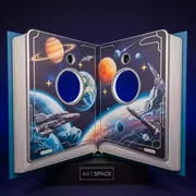 Аренда Фотокнижка Magic Book космическая в пляжном клубе Del Mar — ART SPACE