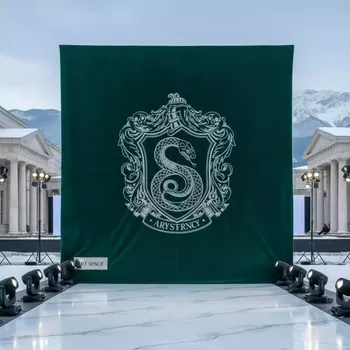 Аренда Флаг факультета Слизерин на Имеретинской набережной — ART SPACE