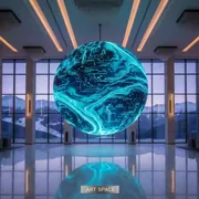 Аренда Шар LED диаметр 150 см шаг 2,5 мм в Rixos Krasnaya Polyana — ART SPACE