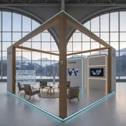 Аренда Стенд "Синергия" в ледовом дворце «Роза Хутор» — ART SPACE