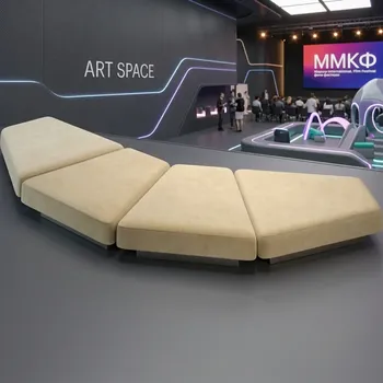Аренда бежевого модульного дивана в Сочи от ART SPACE