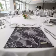 Аренда Салфетка банкетная Черно серый мрамор в отеле Hyatt Regency Sochi — ART SPACE