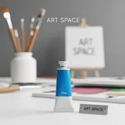 Аренда Краска темперная синяя Kores 27 мл в Маринс Парк Отеле — ART SPACE