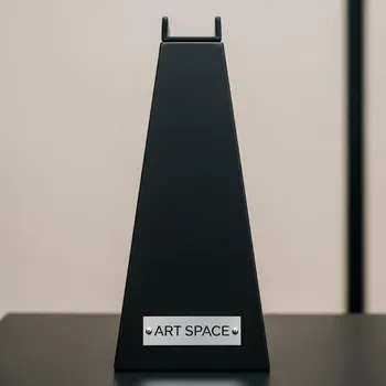 Аренда Подставка "Трапеция" черная H 155 мм в Green Flow Hotel — ART SPACE