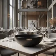 Аренда Салатник черный Arcoroc 1,6 л 26 см в Mercure Сочи Центр — ART SPACE