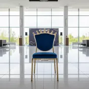 Аренда Стул банкетный Синяя корона в Radisson Blu Resort & Congress Centre — ART SPACE