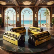 Аренда Набор картриджей ColorWave 500 Yellow 4х500 гр в пляжном клубе Del Mar — ART SPACE