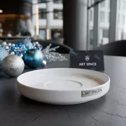 Аренда Блюдце соусник Corone Caffe Te круглое 95 мм в Mercure Сочи Центр — ART SPACE