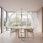 Аренда Зонт трость Радуга прозрачный 104 см в ресторане «Brunello» — ART SPACE