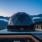Аренда Шатер сферический Sphere RT 314D 20 в Golden Tulip Rosa Khutor — ART SPACE