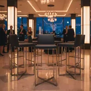 Аренда Барный стул Mira Black в Radisson Collection Paradise — ART SPACE