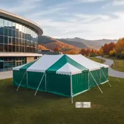 Аренда Шатер AFM 1015A Green white в ОКЦ «Галактика» — ART SPACE