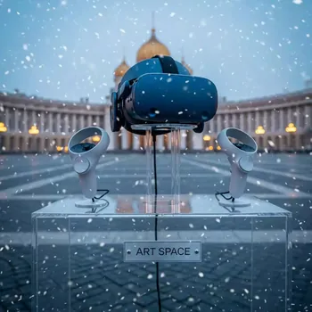 Аренда Шлем VR HTC Vive Pro Eye Full Kit на Медальной площади — ART SPACE