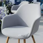 Аренда Чехол E07 на стул Eames серый в пляжном комплексе VinoGrad — ART SPACE