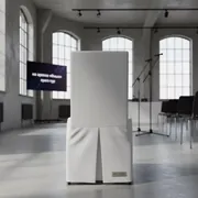 Аренда Чехол 42 габардин белый на арене «Фишт» — ART SPACE