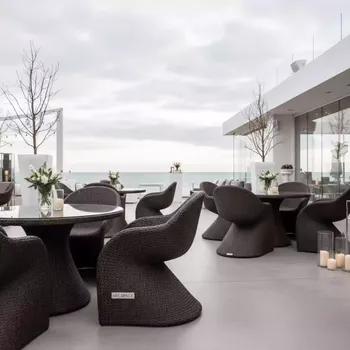 Аренда Комплект плетеной мебели T286 S139B W53 brown в пляжном клубе Del Mar — ART SPACE