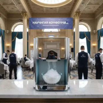 Аренда Аппарат для приготовления снежного льда в ресторане «Магеллан» — ART SPACE