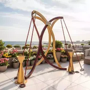 Аренда Банджи кольцеброс в Mövenpick Hotel — ART SPACE