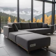 Аренда Диван П образный California Gray в Rixos Krasnaya Polyana — ART SPACE