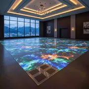 Аренда Пол интерактивный InterTouch 4.1 полный комплект вентилируемый короб в Rixos Krasnaya Polyana — ART SPACE