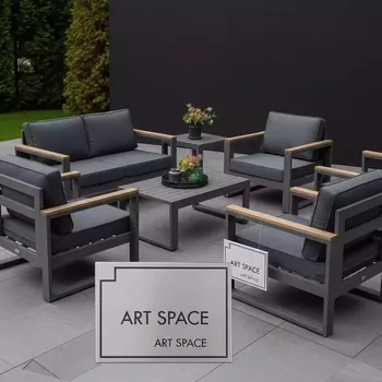 Аренда Комплект садовой мебели VEN CM6T1 7 set d gray в Mercure Сочи Центр — ART SPACE